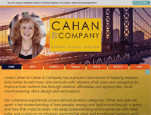 Tablet Screenshot of lindacahan.com